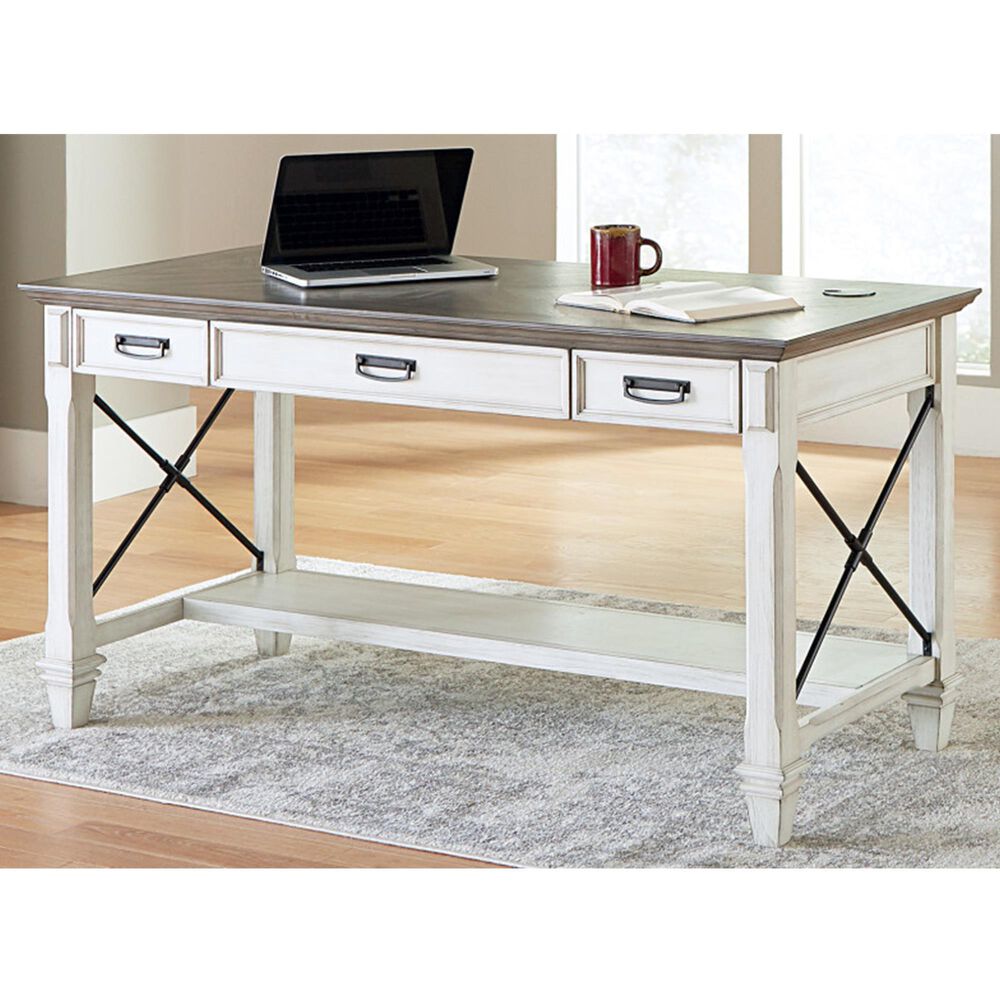 Wycliff Bay Hartford Writing Desk in White, , large