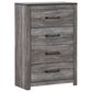 Ashley Bronyan 5-Piece Queen Bedroom Set in Dark Gray, , large