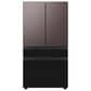 Samsung Bespoke Bespoke 4-Door French Door Refrigerator Middle Panel in Charcoal Glass, , large