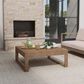 Linon Home Decor Silas Coffee Table in Natural, , large