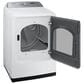Samsung 5.2 Cu. Ft. Large Capacity Smart Top Load Washer and 7.4 Cu. Ft. Smart Gas Dryer Laundry Pair in White, , large