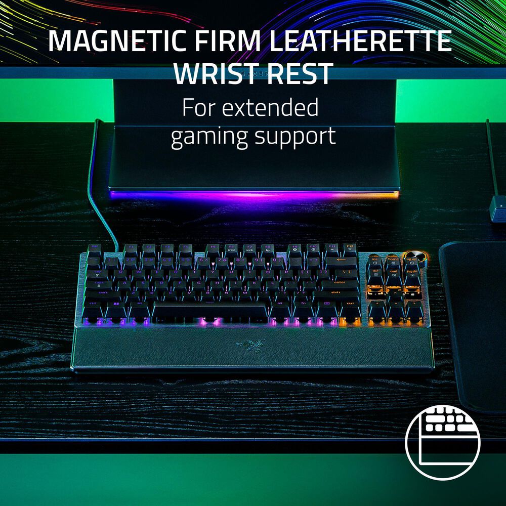 Razer Huntsman V3 Pro Tenkeyless Keyboard in Black, , large