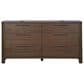 Urban Home Totes 6-Drawer Dresser in English Walnut, , large