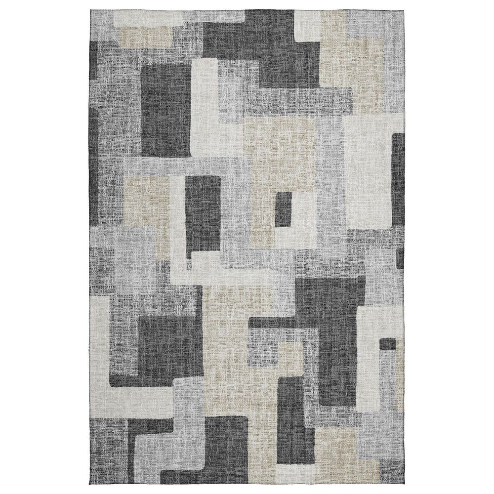 Dalyn Rug Company Portico PO3 Gray 10" x 14" Area Rug, , large