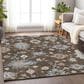 Dalyn Rug Company Hatay HY4 5" x 7"6" Chocolate Area Rug, , large