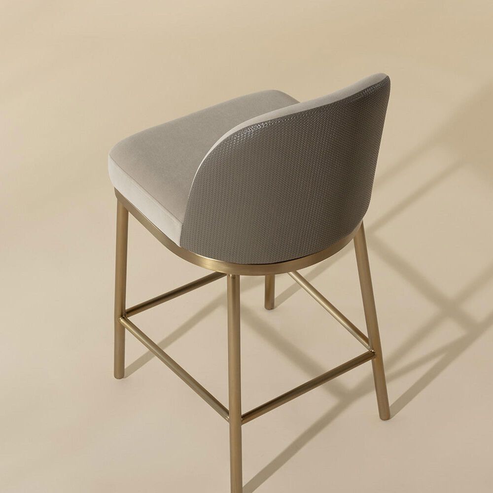37B Lavania Counter Stool in Antique Brass, , large