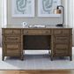 Liberty Furniture Carolina Park Junior Executive Desk in Amber Brown, , large