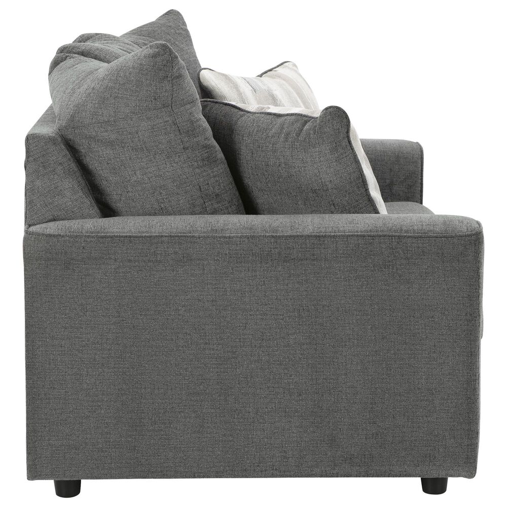 Ashley Stairatt Stationary Sofa and Loveseat Set in Gravel, , large
