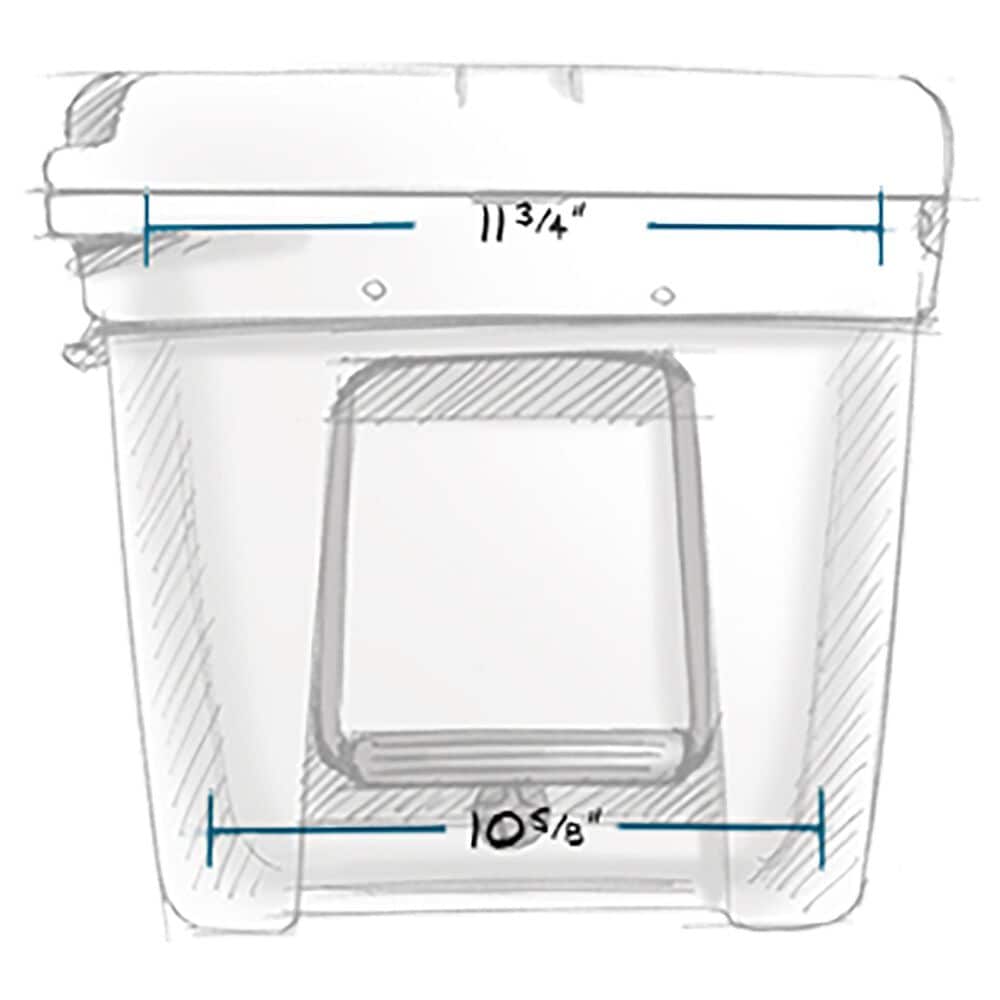 YETI Tundra 65 Hard Cooler in White, , large