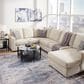 Ashley Edenfield 3-Piece Right Facing Sectional with Chaise in Linen, , large