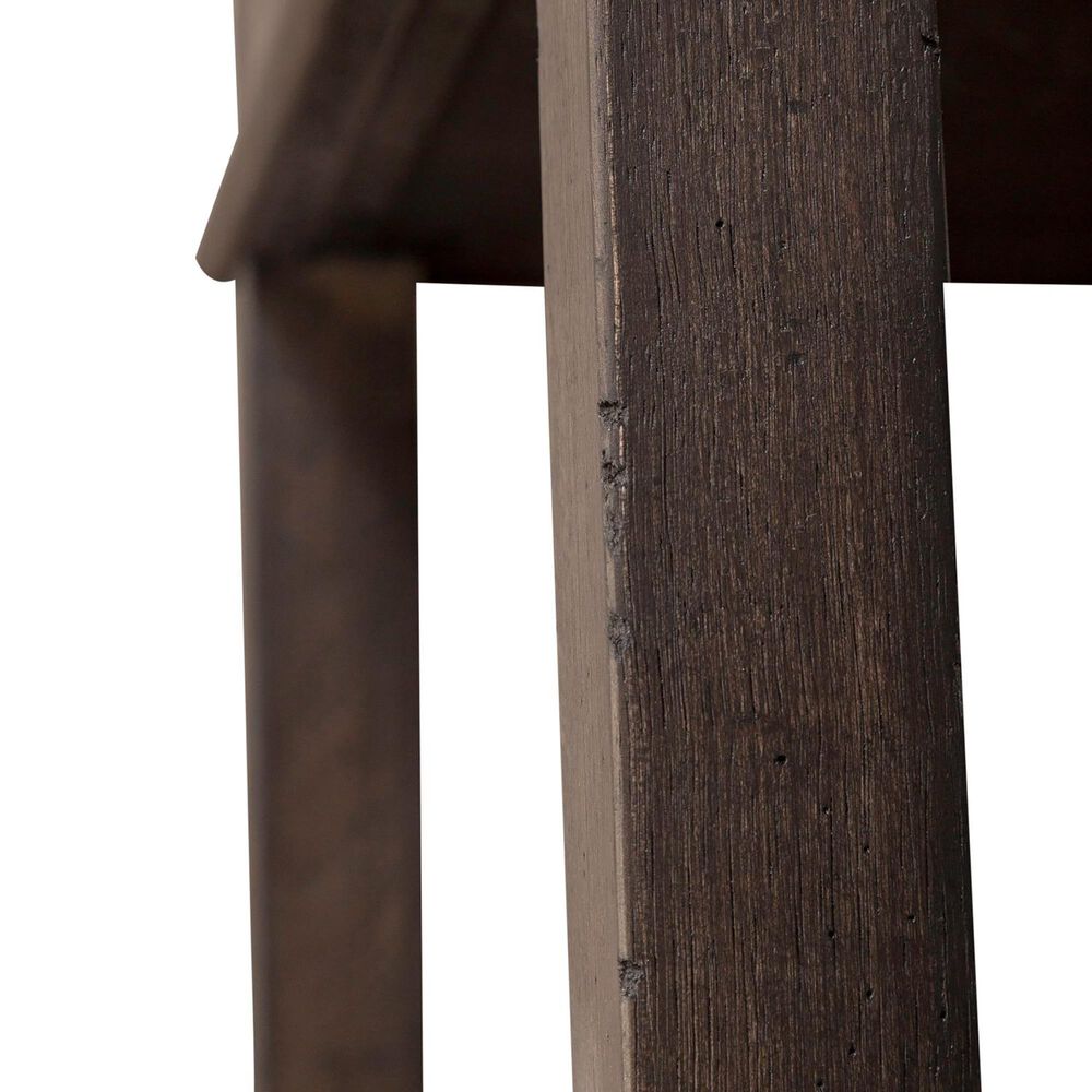 Belle Furnishings Mill Creek 1-Drawer End Table in Peppercorn, , large