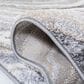 Safavieh Cyrus Shag CYR124A 2"2" x 9" Ivory and Grey Runner, , large