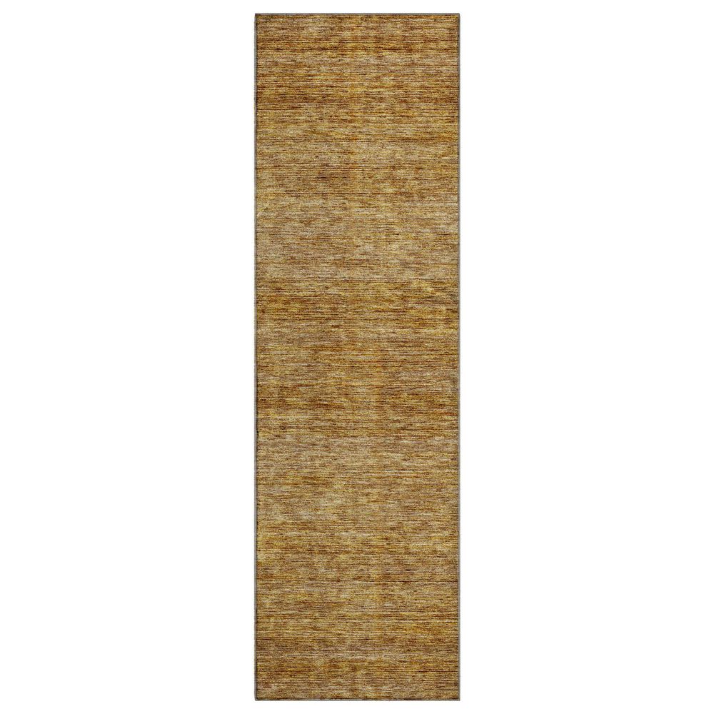 Dalyn Rug Company Soft Essentials Solid Walnut 2"3" x 7"6" Indoor/Outdoor Runner, , large