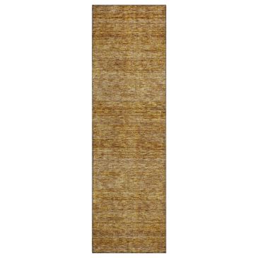 Dalyn Rug Company Soft Essentials Solid Walnut 2"3" x 7"6" Indoor/Outdoor Runner, , large