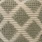 India House Boho 20" Square Throw Pillow in Evergreen, , large