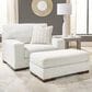 Ashley Hartside Chair and a Half with Ottoman in Frosted, , large