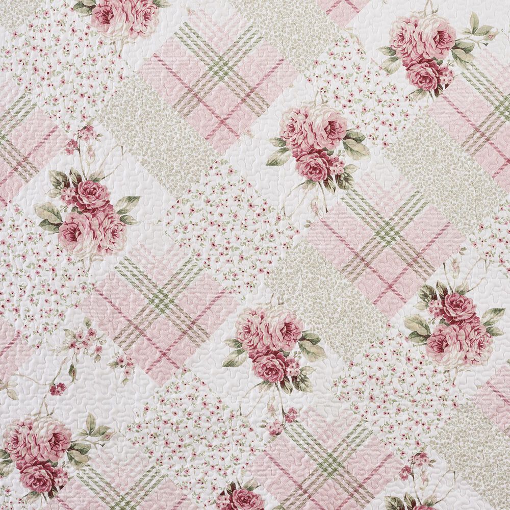 J. Queen New York Bungalow 3-Piece King/California King Quilt Set in Rose, , large