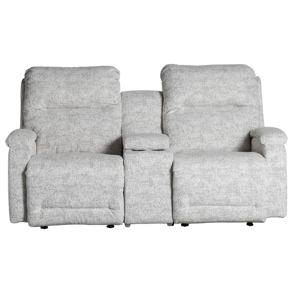 Best Home Furnishings Maverly Power Reclining Loveseat with Console in White Pepper, , large