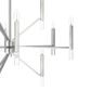 Hunter Sunjai 12-Light Chandelier in Brushed Nickel, , large