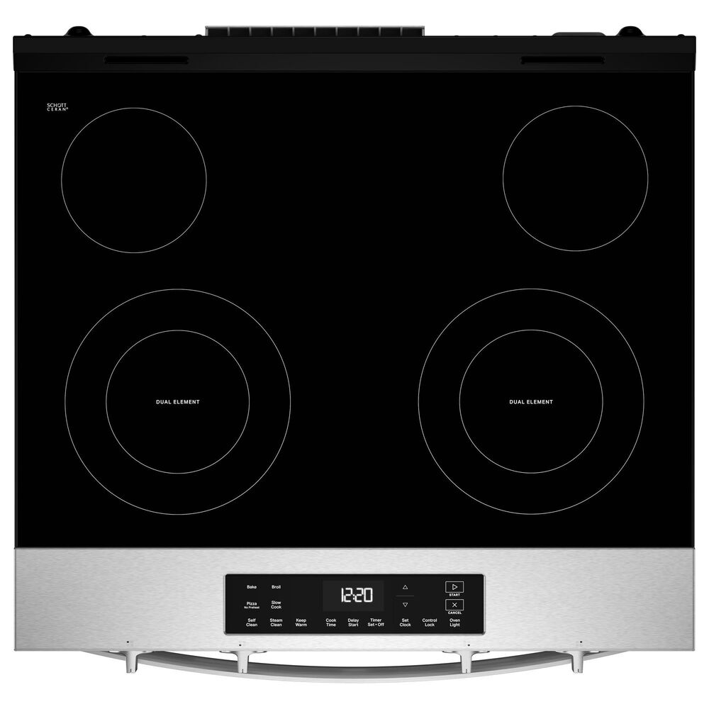 Whirlpool 5.3 Cu. Ft. Slide-in Electric Range in Stainless Steel, , large
