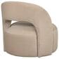Interlochen Armless Swivel Accent Chair in Sand, , large