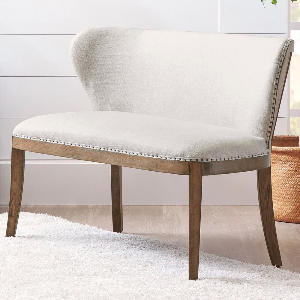 Accentric Approach Accentric Accents Sofa Bench in Linen, , large