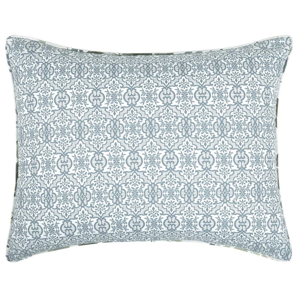 Royal Court Evergreen 4-Piece California King Comforter Set in Blue, , large