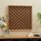 Maple and Jade 24" x 24" Wall Decor in Beige and Golden Brown, , large