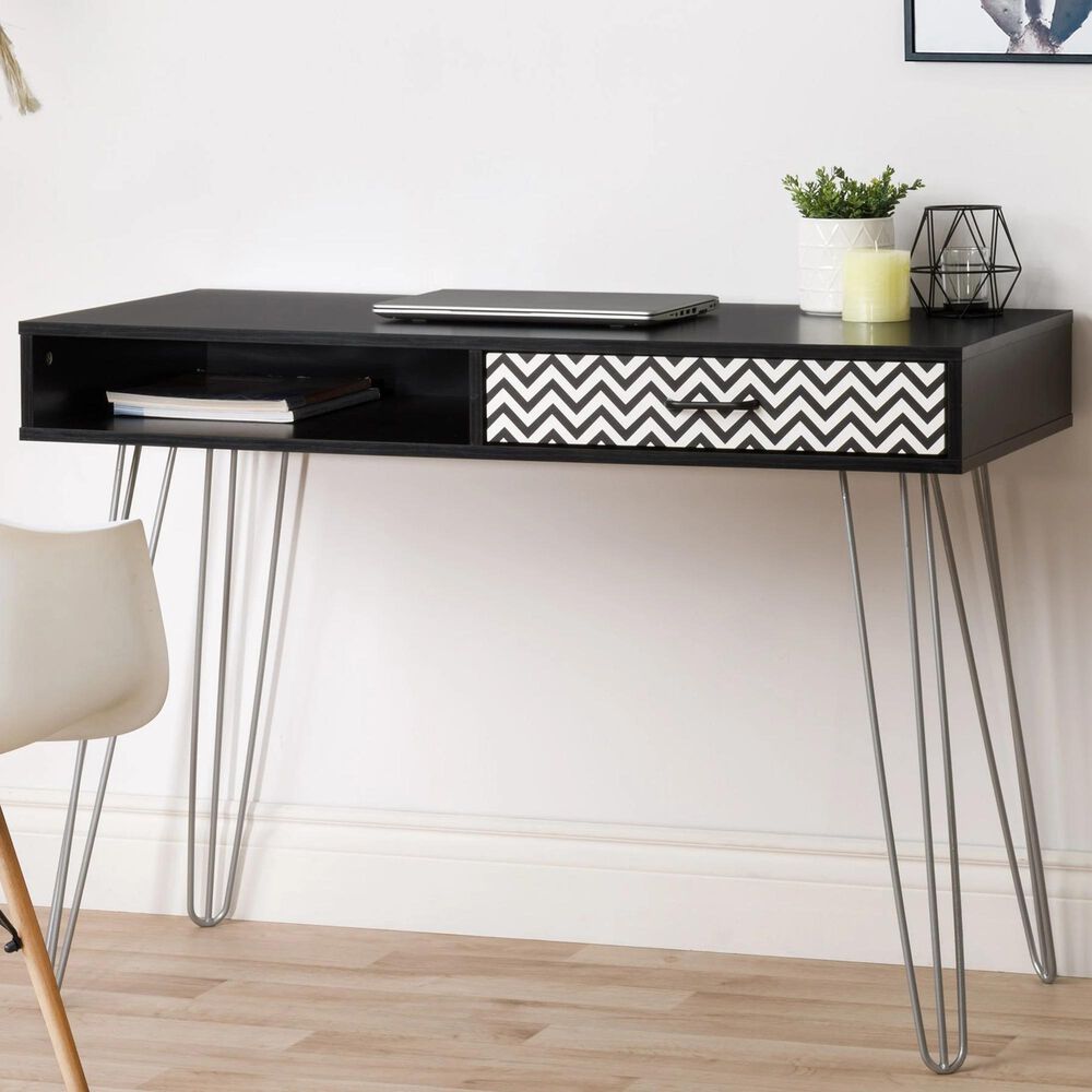 CorLiving Ellison Entryway Table in Ravenwood Black, , large