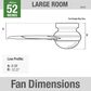Hunter Dempsey Low Profile 44" Ceiling Fan with Lights in Matte Silver, , large