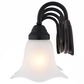 Vaxcel Bella 4-Light Bathroom Vanity Fixture in Matte Black, , large