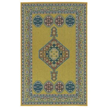 Kaleen Rugs Lee Boulevard 2"2" x 8" Yellow Runner, , large