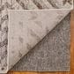 Feizy Vancouver 12" x 15" Beige and Brown Area Rug, , large