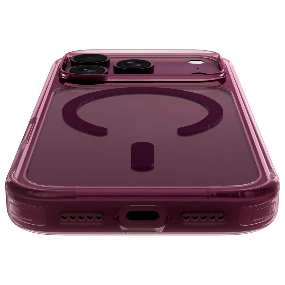 LAUT Crystal Fluro Hard Case for iPhone 18 Pro Max in Clear Burgundy, , large