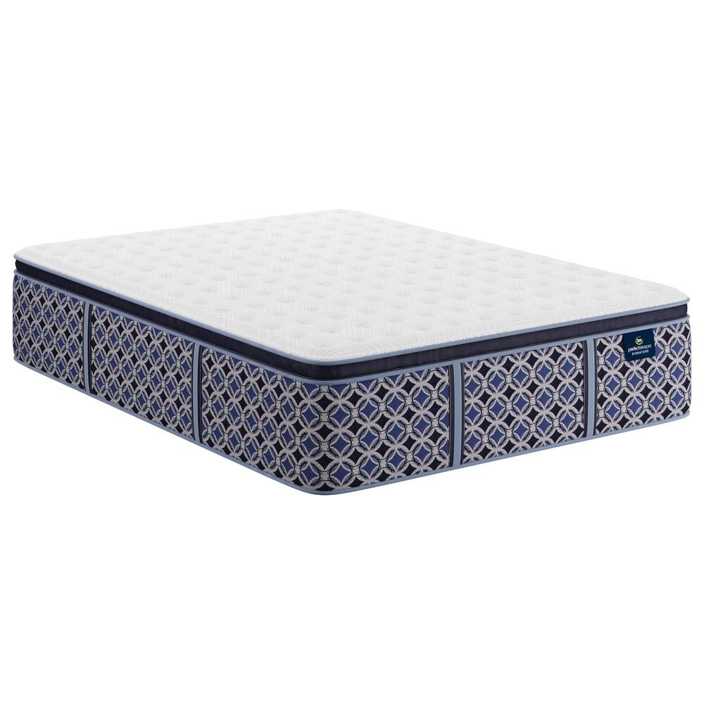 Serta Perfect Sleeper Signature Cottonwood Valley Medium Pillow Top Twin XL Mattress with Low Profile Box Spring, , large