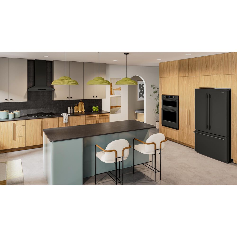 KitchenAid 30" Gas Cooktop with Aluminum Griddle and LED Backlit Knobs in Black Ore, , large