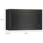 KitchenAid 1.1 Cu. Ft. Over-The-Range Microwave with Flush Built-In Design in Black Stainless Steel, , large