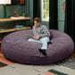 Jaxx Cocoon XL 7" Bean Bag Chair in Purple, , large