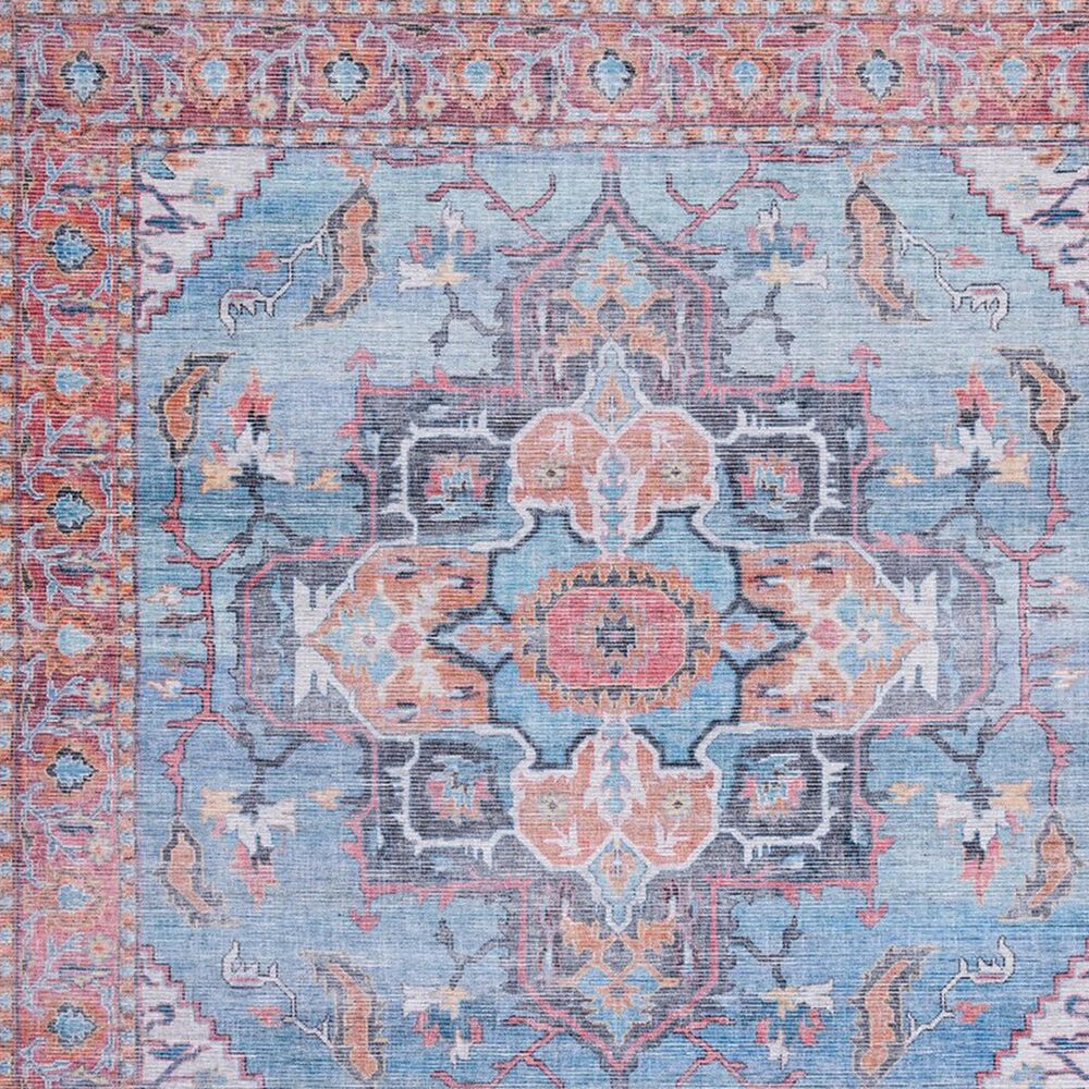 Safavieh Serapi Traditional 9&#39; x 12&#39; Blue and Ivory Area Rug, , large