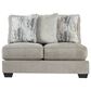Signature Design by Ashley Ardsley 4-Piece Sectional with Chaise in Pewter, , large