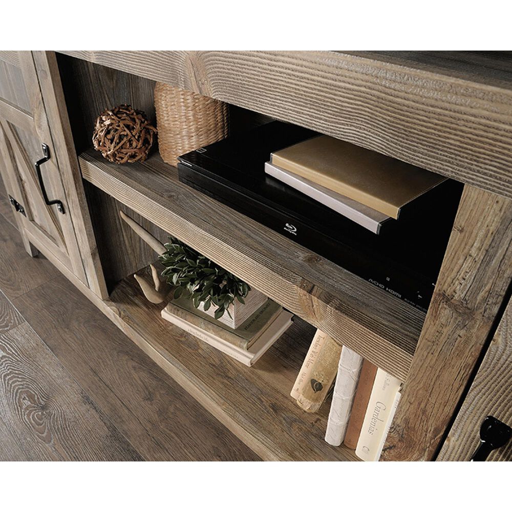 Sauder 63&quot; Entertainment Credenza in Rustic Cedar, , large