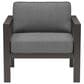 Homestyles Grayton 4-Piece Patio Conversation Set with Loveseat in Gray, , large