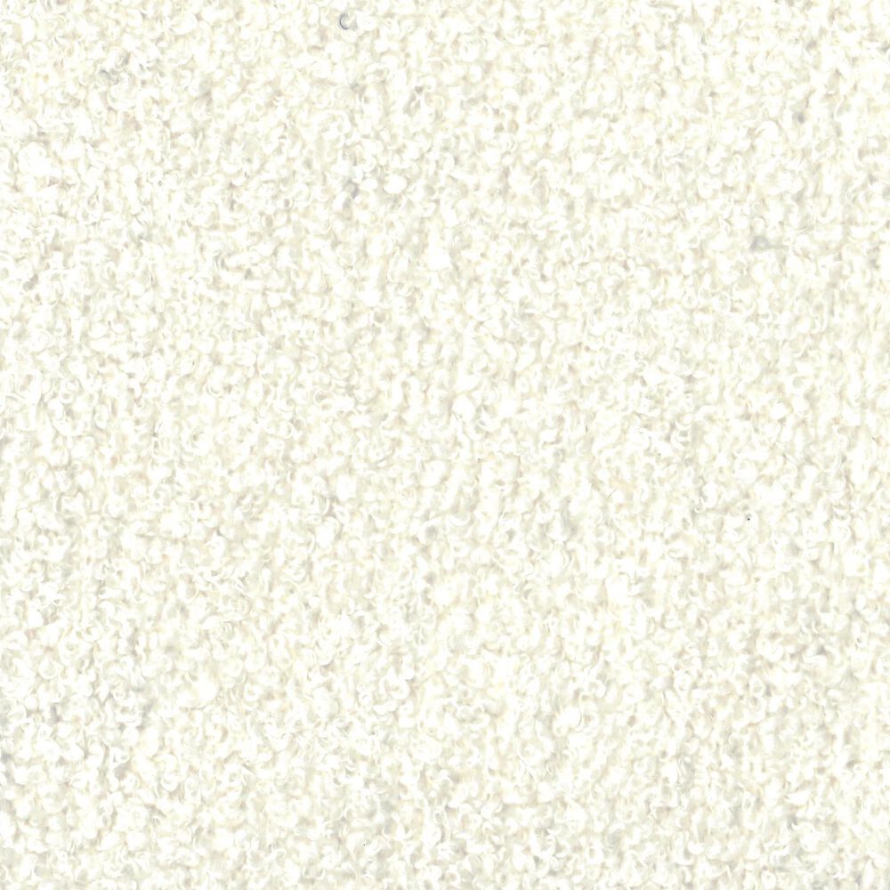 Kinfine HomePop Sherpa Ottoman in Cream, , large