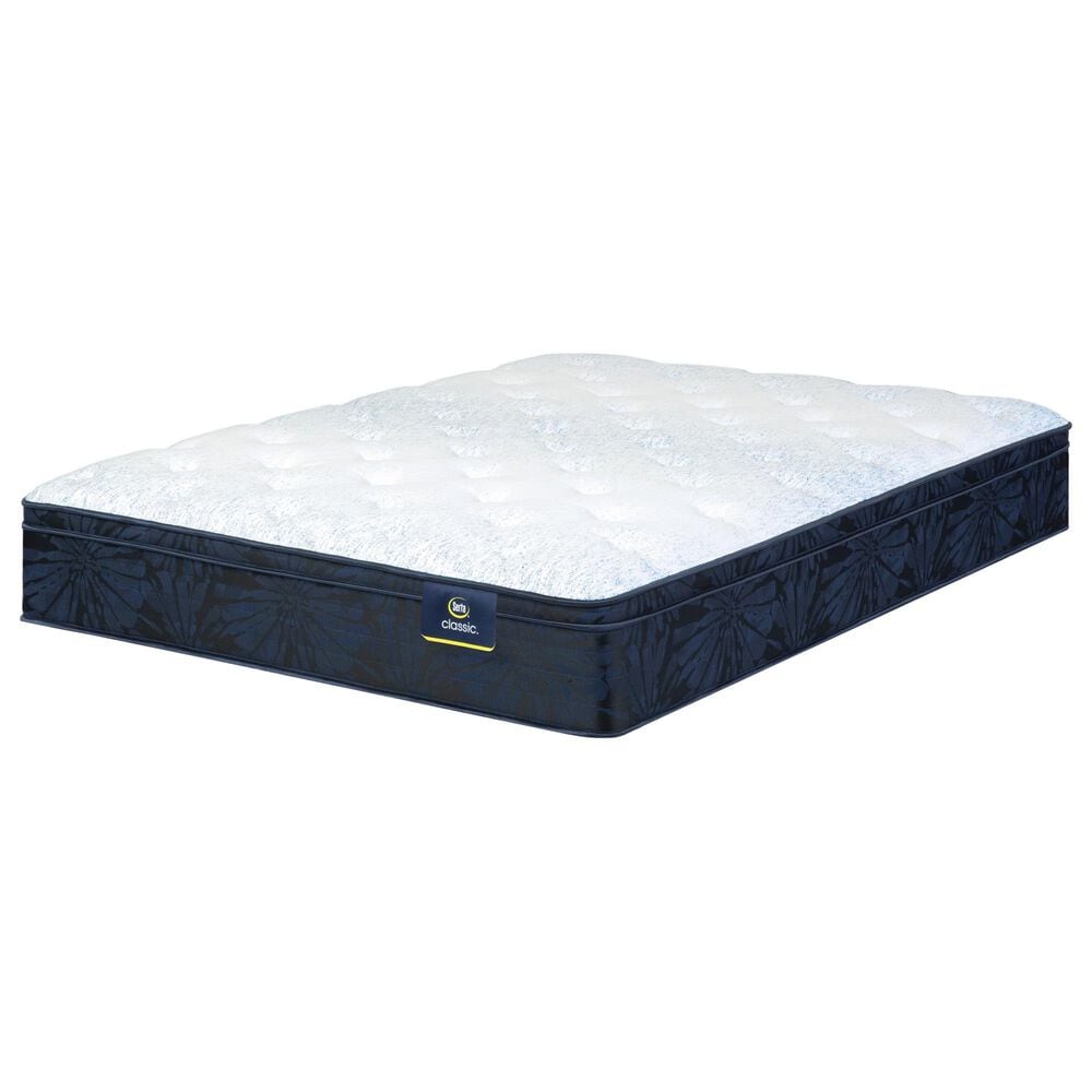 Serta Dorian Plush Euro Top King Mattress, , large