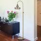 Cal Lighting Duxbury Floor Lamp in Antique Brass, , large