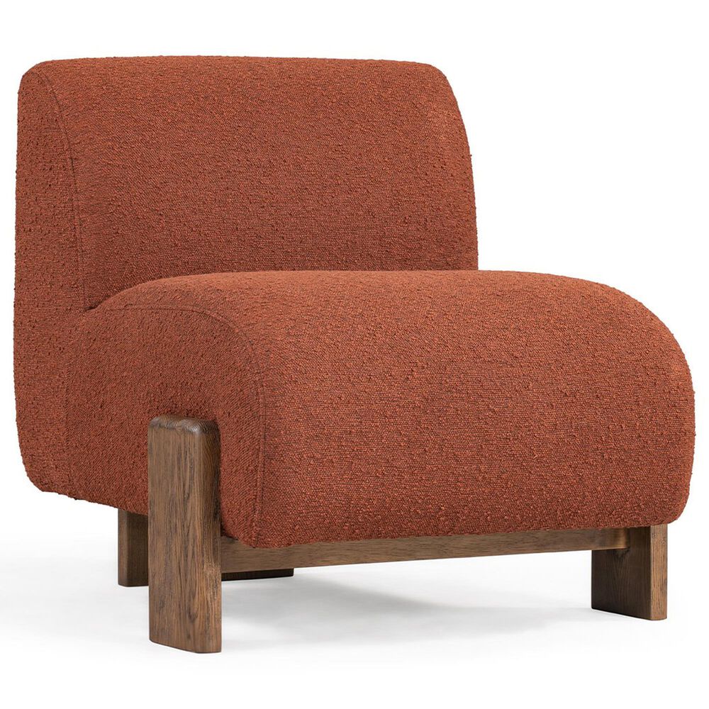 Classic Home Chelsea Accent Chair in Rust, , large