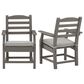 Signature Design by Ashley Visola Dining Chair with Cushion in Gray - Set of 2, , large