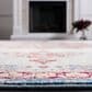 Safavieh Aria Oriental 3" x 5" Ivory and Navy Area Rug, , large