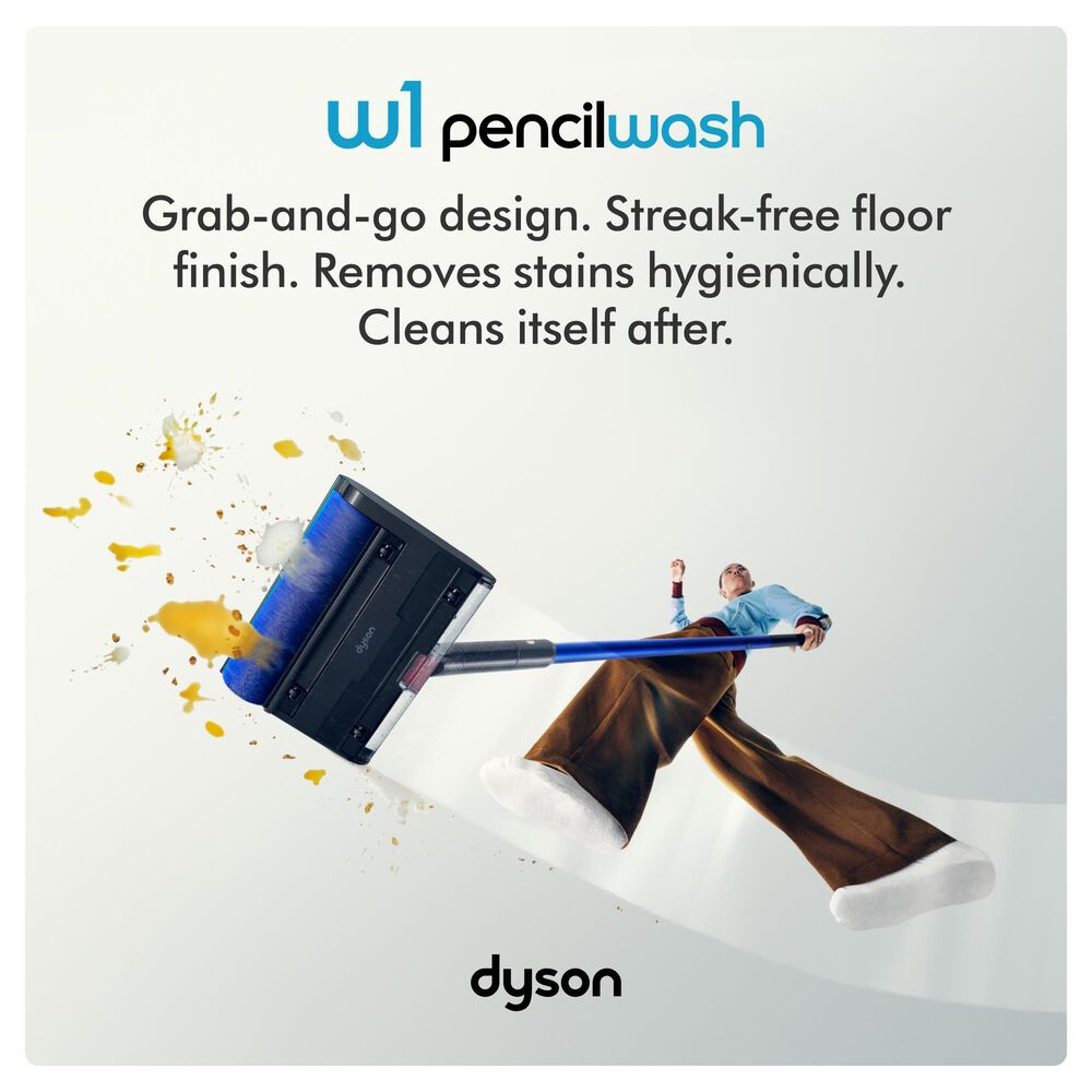 Dyson W1 PencilWash Wet/Dry Cleaner and Dock in Ultra Blue, , large