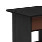 HOMLUX 1-Drawer Modern Nightstand with Open Shelf in Americano and Medium Brown, , large